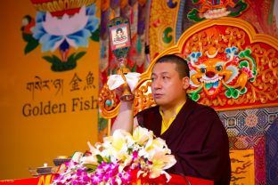 Thaye Dorje, His Holiness the 17th Gyalwa Karmapa, visits Indonesia in November 2019