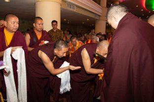 Thaye Dorje, His Holiness the 17th Gyalwa Karmapa, visits Indonesia in November 2019