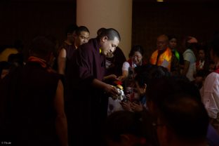 Thaye Dorje, His Holiness the 17th Gyalwa Karmapa, visits Indonesia in November 2019