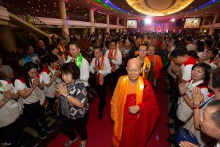 Thaye Dorje, His Holiness the 17th Gyalwa Karmapa, visits Indonesia in November 2019