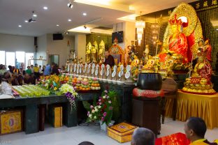 Thaye Dorje, His Holiness the 17th Gyalwa Karmapa, visits Indonesia in November 2019