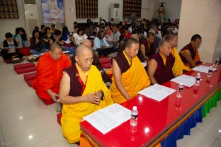 Thaye Dorje, His Holiness the 17th Gyalwa Karmapa, visits Indonesia in November 2019