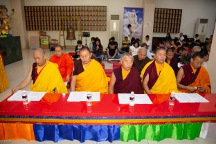 Thaye Dorje, His Holiness the 17th Gyalwa Karmapa, visits Indonesia in November 2019