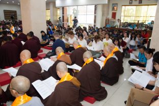 Thaye Dorje, His Holiness the 17th Gyalwa Karmapa, visits Indonesia in November 2019