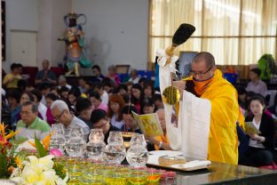 Thaye Dorje, His Holiness the 17th Gyalwa Karmapa, visits Indonesia in November 2019