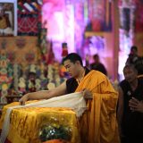 Shamar Rinpoche's mortal remains come to Kathmandu. Photo/Tokpa Korlo