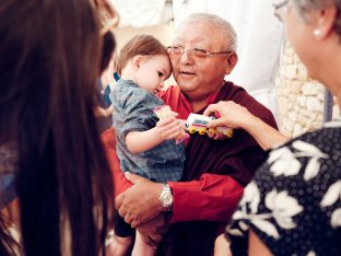 Day one in Dhagpo 2019: Thaye Dorje, His Holiness the 17th Gyalwa Karmapa, offers teachings and an empowerment to 3,000 students