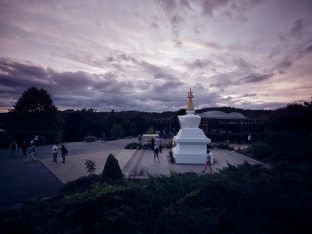 Day two in Dhagpo 2019: Thaye Dorje, His Holiness the 17th Gyalwa Karmapa, offers teachings and an empowerment to 3,000 students