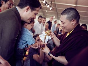 Day two in Dhagpo 2019: Thaye Dorje, His Holiness the 17th Gyalwa Karmapa, offers teachings and an empowerment to 3,000 students