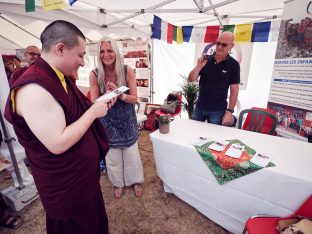 Day two in Dhagpo 2019: Thaye Dorje, His Holiness the 17th Gyalwa Karmapa, offers teachings and an empowerment to 3,000 students