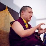 Thaye Dorje, His Holiness the 17th Gyalwa Karmapa, gave teachings on the 37 Practices of a Bodhisattva to over 6,000 students at the Europe Center in Germany. Photo / Tokpa Korlo