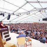 Thaye Dorje, His Holiness the 17th Gyalwa Karmapa, gave teachings on the 37 Practices of a Bodhisattva to over 6,000 students at the Europe Center in Germany. Photo / Tokpa Korlo