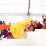 Traditional welcome ceremony for Thaye Dorje, His Holiness the 17th Gyalwa Karmapa, and Thugseyla at the Europe Center in Germany. Photo / Tokpa Korlo