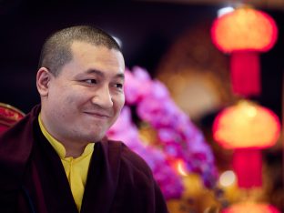 Thaye Dorje, His Holiness the 17th Gyalwa Karmapa, visits Indonesia in November 2019. Photo / Tokpa Korlo