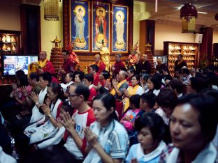 Thaye Dorje, His Holiness the 17th Gyalwa Karmapa, visits Indonesia in November 2019. Photo / Tokpa Korlo