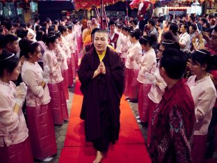 Thaye Dorje, His Holiness the 17th Gyalwa Karmapa, visits Indonesia in November 2019. Photo / Tokpa Korlo