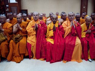 Thaye Dorje, His Holiness the 17th Gyalwa Karmapa, visits Indonesia in November 2019. Photo / Tokpa Korlo