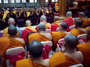 Thaye Dorje, His Holiness the 17th Gyalwa Karmapa, visits Indonesia in November 2019. Photo / Tokpa Korlo