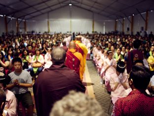 Thaye Dorje, His Holiness the 17th Gyalwa Karmapa, visits Indonesia in November 2019. Photo / Tokpa Korlo