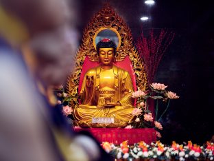 Thaye Dorje, His Holiness the 17th Gyalwa Karmapa, visits Indonesia in November 2019. Photo / Tokpa Korlo