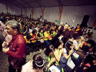 Thaye Dorje, His Holiness the 17th Gyalwa Karmapa, visits Indonesia in November 2019. Photo / Tokpa Korlo