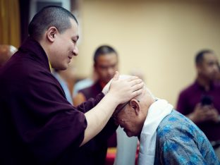 Thaye Dorje, His Holiness the 17th Gyalwa Karmapa, visits Indonesia in November 2019. Photo / Tokpa Korlo