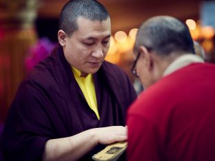 Thaye Dorje, His Holiness the 17th Gyalwa Karmapa, visits Indonesia in November 2019. Photo / Tokpa Korlo