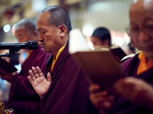 Thaye Dorje, His Holiness the 17th Gyalwa Karmapa, visits Indonesia in November 2019. Photo / Tokpa Korlo