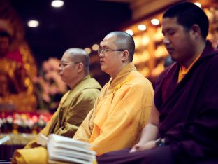 Thaye Dorje, His Holiness the 17th Gyalwa Karmapa, visits Indonesia in November 2019. Photo / Tokpa Korlo