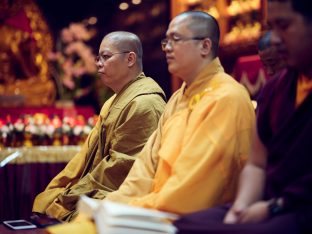 Thaye Dorje, His Holiness the 17th Gyalwa Karmapa, visits Indonesia in November 2019. Photo / Tokpa Korlo