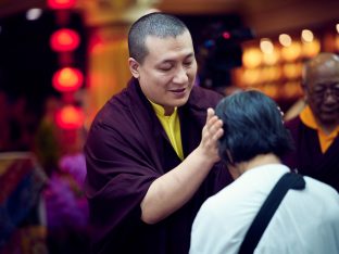 Thaye Dorje, His Holiness the 17th Gyalwa Karmapa, visits Indonesia in November 2019. Photo / Tokpa Korlo