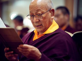 Thaye Dorje, His Holiness the 17th Gyalwa Karmapa, visits Indonesia in November 2019. Photo / Tokpa Korlo