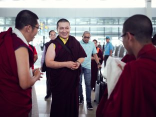 Thaye Dorje, His Holiness the 17th Gyalwa Karmapa, visits Indonesia in November 2019. Photo / Tokpa Korlo