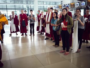 Thaye Dorje, His Holiness the 17th Gyalwa Karmapa, visits Indonesia in November 2019. Photo / Tokpa Korlo