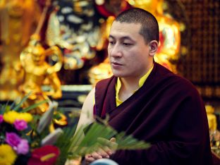 Thaye Dorje, His Holiness the 17th Gyalwa Karmapa, visits Indonesia in November 2019. Photo / Tokpa Korlo