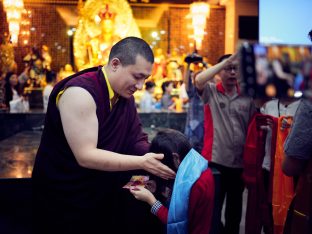 Thaye Dorje, His Holiness the 17th Gyalwa Karmapa, visits Indonesia in November 2019. Photo / Tokpa Korlo