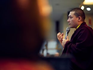 Thaye Dorje, His Holiness the 17th Gyalwa Karmapa, visits Indonesia in November 2019. Photo / Tokpa Korlo