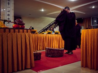 Thaye Dorje, His Holiness the 17th Gyalwa Karmapa, visits Indonesia in November 2019. Photo / Tokpa Korlo