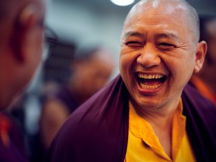 Thaye Dorje, His Holiness the 17th Gyalwa Karmapa, visits Indonesia in November 2019. Photo / Tokpa Korlo