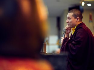 Thaye Dorje, His Holiness the 17th Gyalwa Karmapa, visits Indonesia in November 2019. Photo / Tokpa Korlo