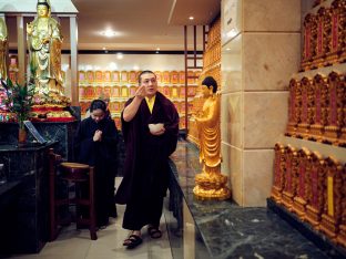 Thaye Dorje, His Holiness the 17th Gyalwa Karmapa, visits Indonesia in November 2019. Photo / Tokpa Korlo