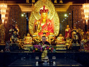 Thaye Dorje, His Holiness the 17th Gyalwa Karmapa, visits Indonesia in November 2019. Photo / Tokpa Korlo