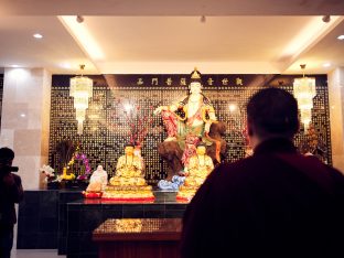 Thaye Dorje, His Holiness the 17th Gyalwa Karmapa, visits Indonesia in November 2019. Photo / Tokpa Korlo