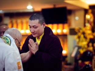 Thaye Dorje, His Holiness the 17th Gyalwa Karmapa, visits Indonesia in November 2019. Photo / Tokpa Korlo