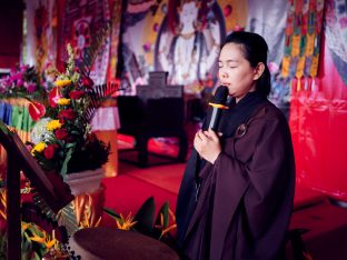 Thaye Dorje, His Holiness the 17th Gyalwa Karmapa, visits Indonesia in November 2019. Photo / Tokpa Korlo