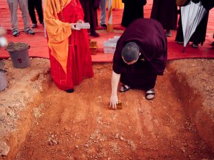 Thaye Dorje, His Holiness the 17th Gyalwa Karmapa, visits Indonesia in November 2019. Photo / Tokpa Korlo