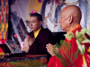 Thaye Dorje, His Holiness the 17th Gyalwa Karmapa, visits Indonesia in November 2019. Photo / Tokpa Korlo