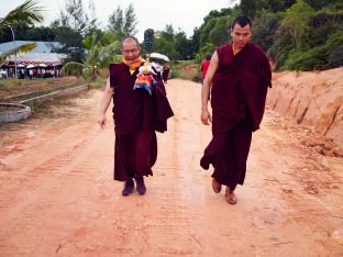 Thaye Dorje, His Holiness the 17th Gyalwa Karmapa, visits Indonesia in November 2019. Photo / Tokpa Korlo