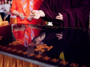 Thaye Dorje, His Holiness the 17th Gyalwa Karmapa, visits Indonesia in November 2019. Photo / Tokpa Korlo