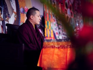 Thaye Dorje, His Holiness the 17th Gyalwa Karmapa, visits Indonesia in November 2019. Photo / Tokpa Korlo